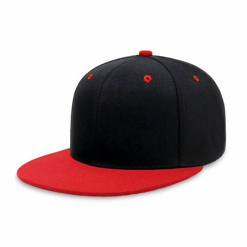 Two-Tone Edge Snapback – Acrylic Adjustable Fit & Breathable