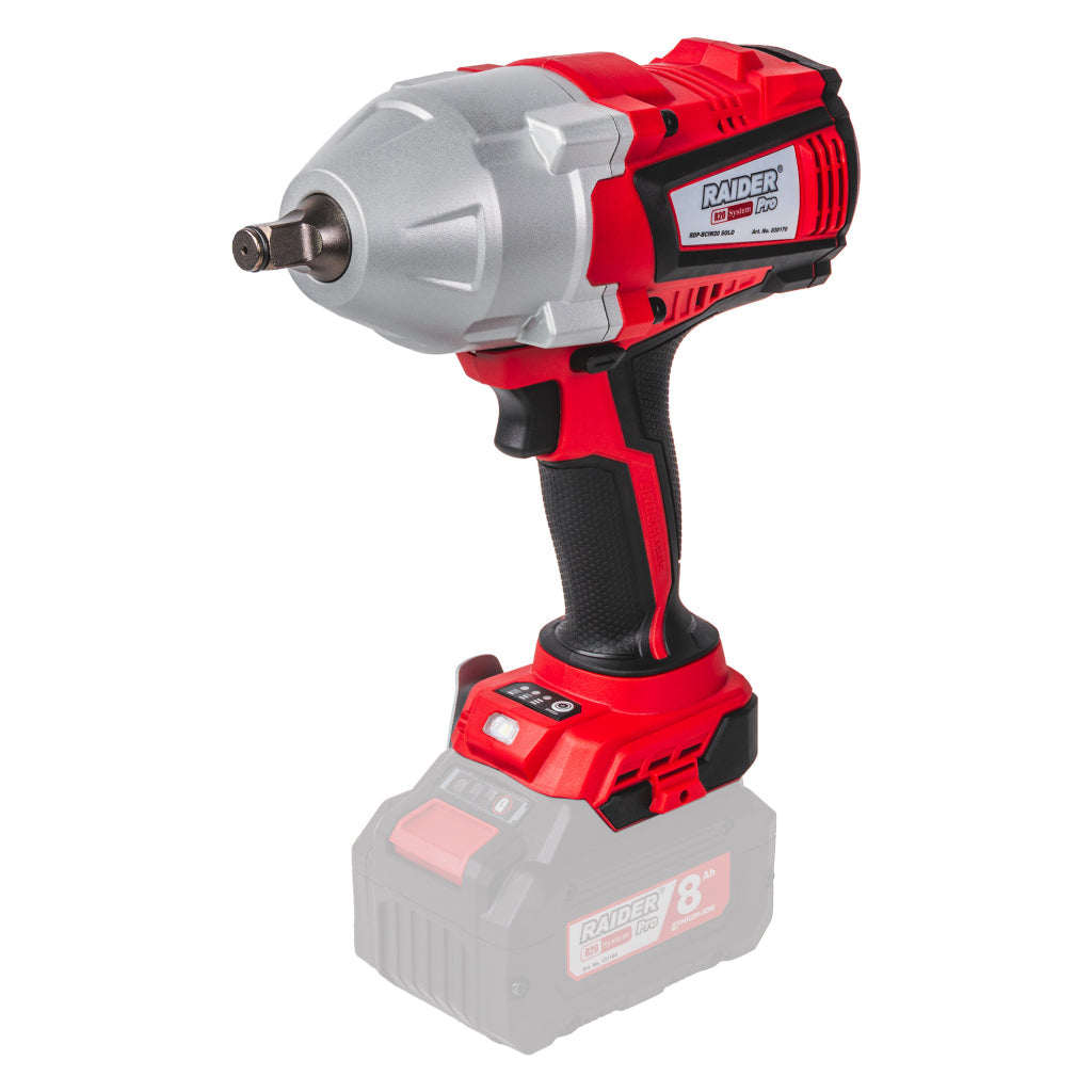 Raider R20 Masina insurubat cu impact 20V 1/2" 1800Nm SOLO RDP-BCIW20 R20 - O baterie, multe posibilitati!
