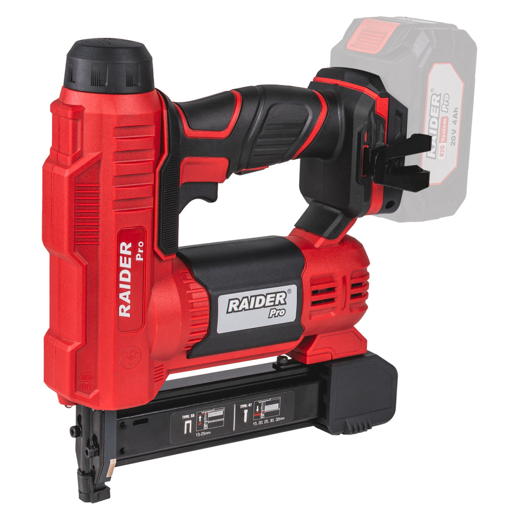 R20 Capsator electric 20V 15-25/32mm LI-ION SOLO RDP-YST20Raider R20 - O baterie, multe posibilitati!