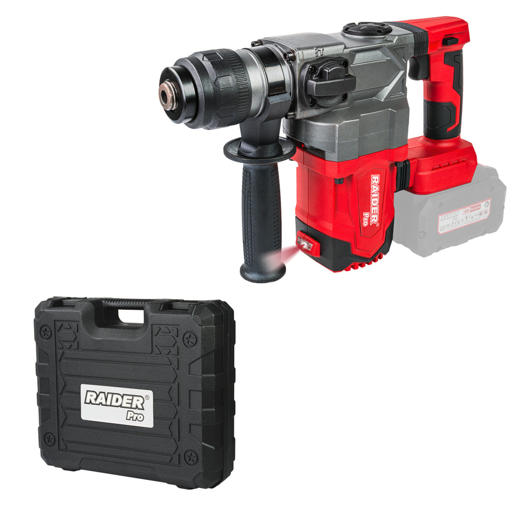 Raider R20 Ciocan rotopercutor SDS 20V SOLO 3J RDP-YBRH20 R20 - O baterie, multe posibilitati!
