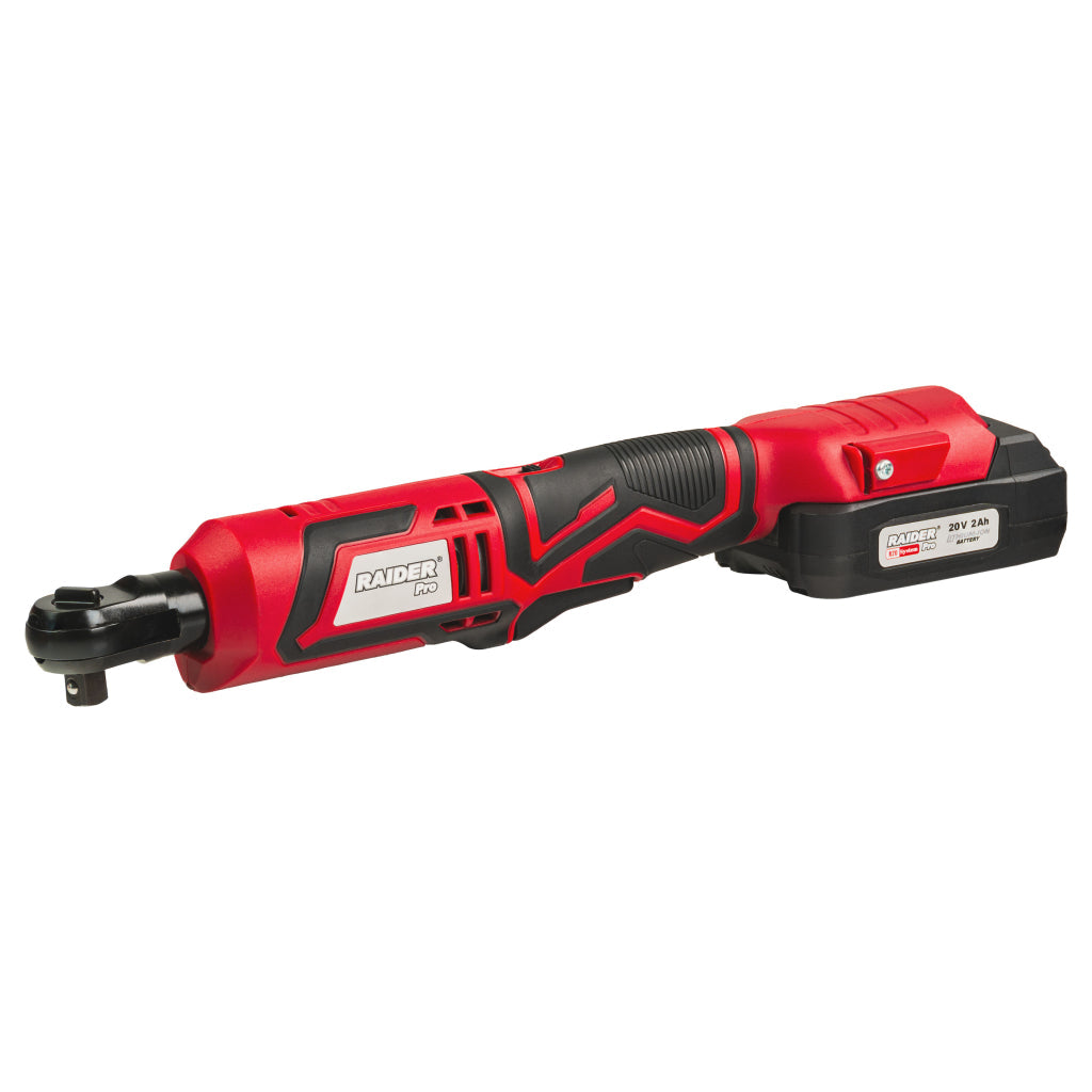 Raider R20 Cheie cu clichet 3/8" 40Nm LED 2.0Ah RDP-KRW20 R20 - O baterie, multe posibilitati!