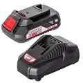 R20 Set incarcator cu baza si acumulator 20V 2.0Ah X1 Raider R20 - O baterie, multe posibilitati!