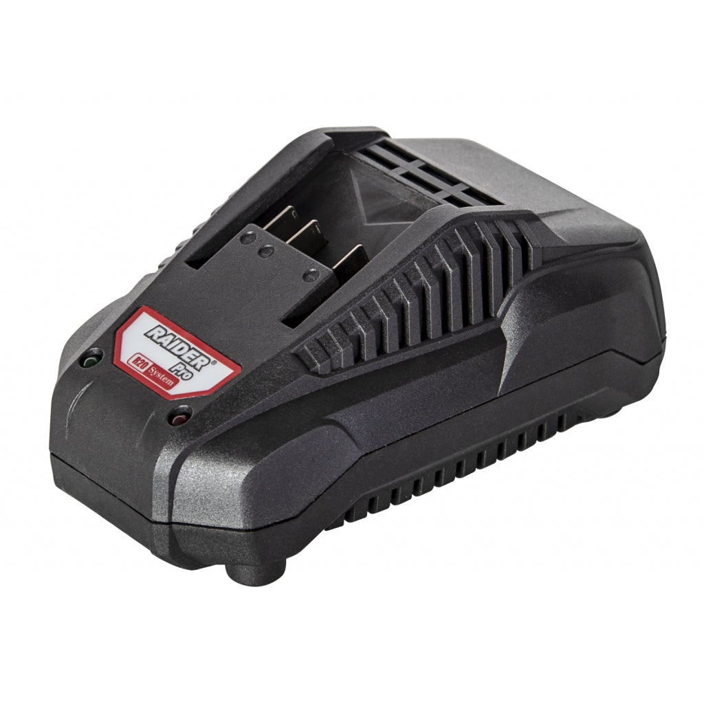 Raider R20 Incarcator rapid 1h cu baza pentru acumulator 20V R20 - O baterie, multe posibilitati!