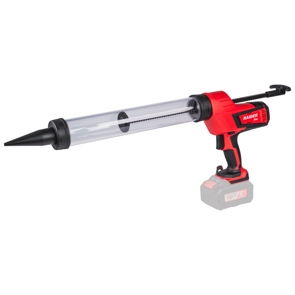 Raider R20 Pistol silicon pentru cartus 20V 600ml 4500N viteza variabila SOLO RDP-CCG20 R20 - O baterie, multe posibilitati!