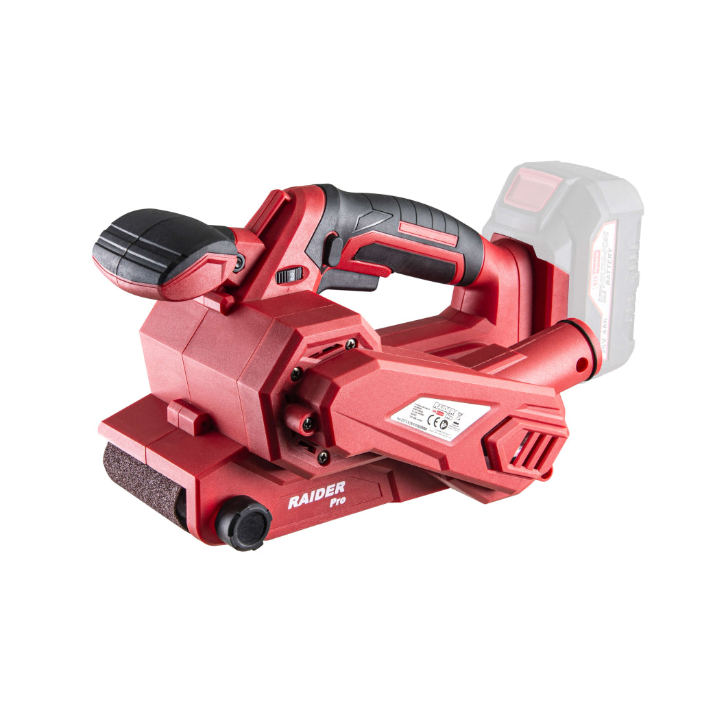 Raider R20 Slefuitor cu banda 20V 76х457mm SOLO RDP-SBS20 R20 - O baterie, multe posibilitati!