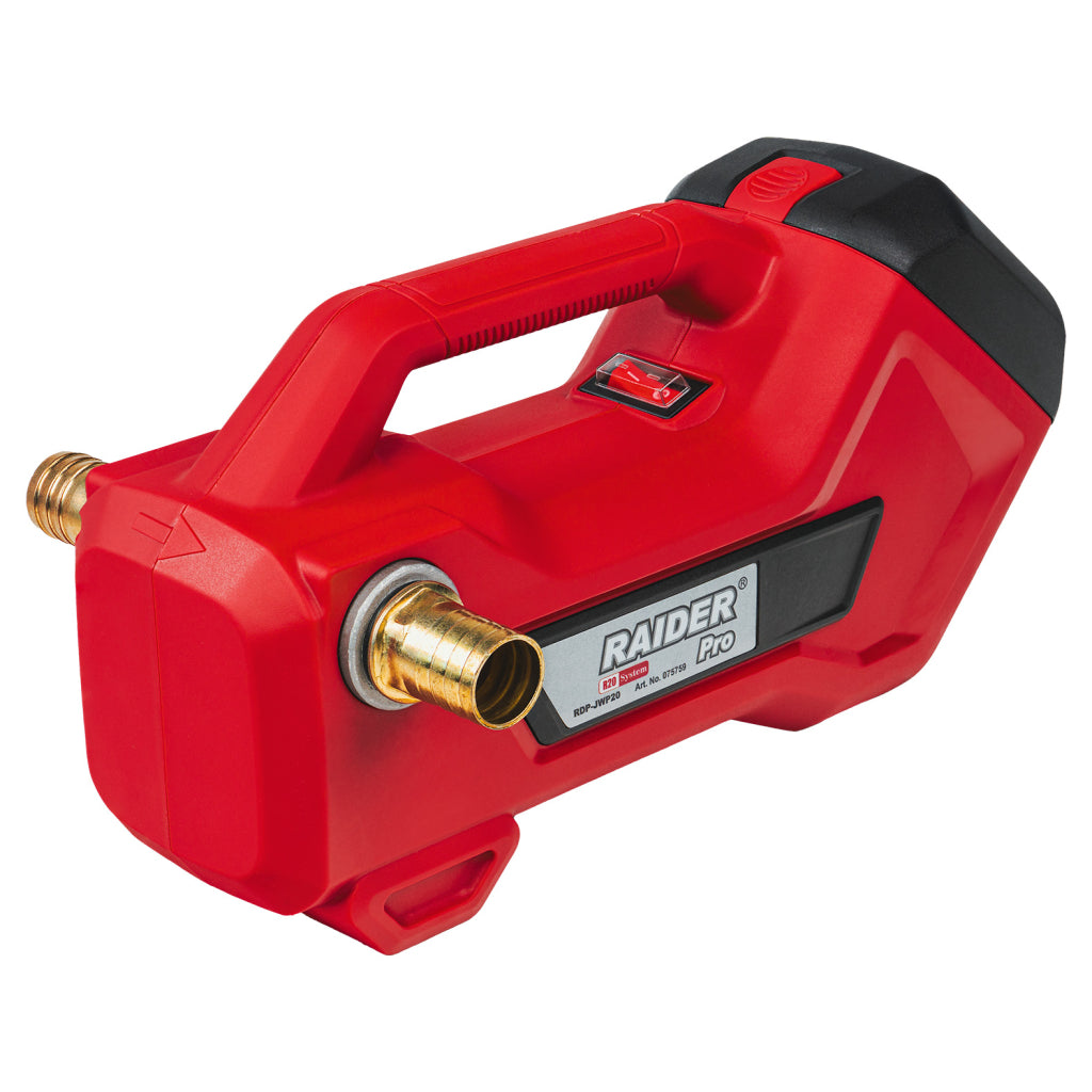 Raider R20 Pompa de transfer apa-motorina-ulei 20V 48L/min 22m SOLO RDP-JWP20 R20 - O baterie, multe posibilitati!
