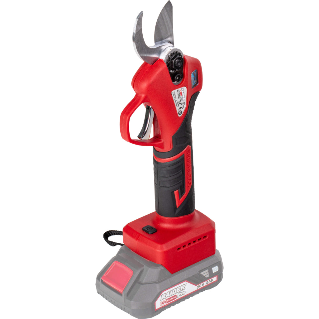 Raider R20 Foarfeca de gradina 20V 25mm LCD SOLO RDP-TPSH20 R20 - O baterie, multe posibilitati!