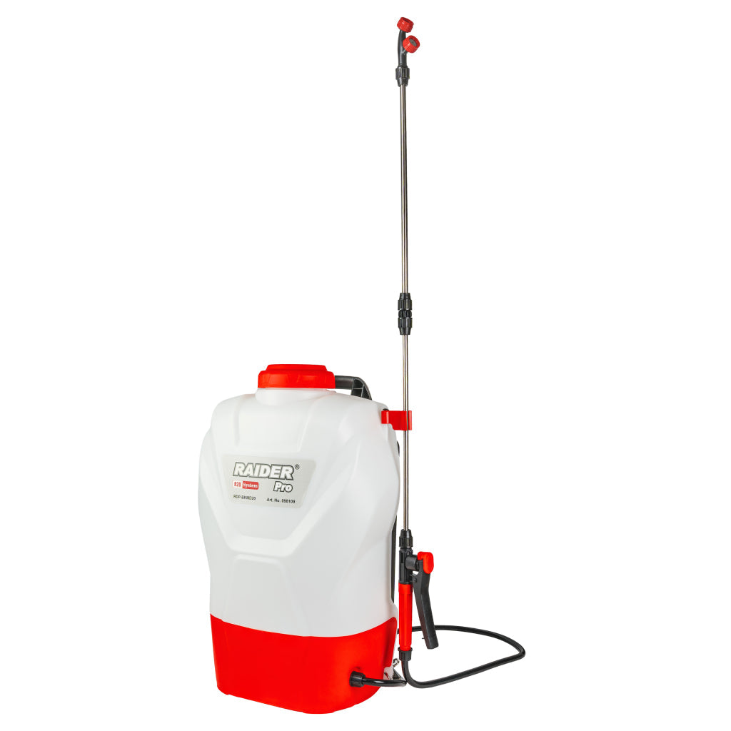 Raider R20 pulverizator cu baterie 20V 16L 3bar 2.0Ah RDP-BKMD20 R20 - O baterie, multe posibilitati!