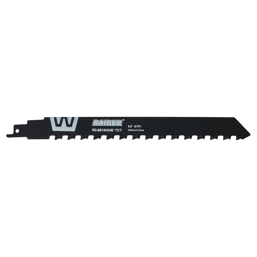 Raider lama fierastrau sabie pentru caramida 240 x 12.7 mm 2TPI R20 - O baterie, multe posibilitati!
