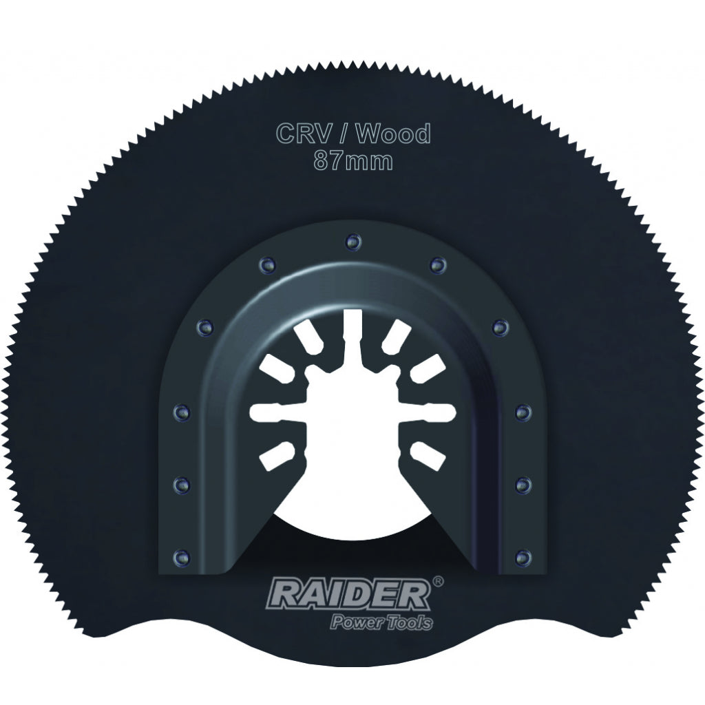 Raider disc unealta multifunctionala pt.lemn ø87mm CrV OMT R20 - O baterie, multe posibilitati!
