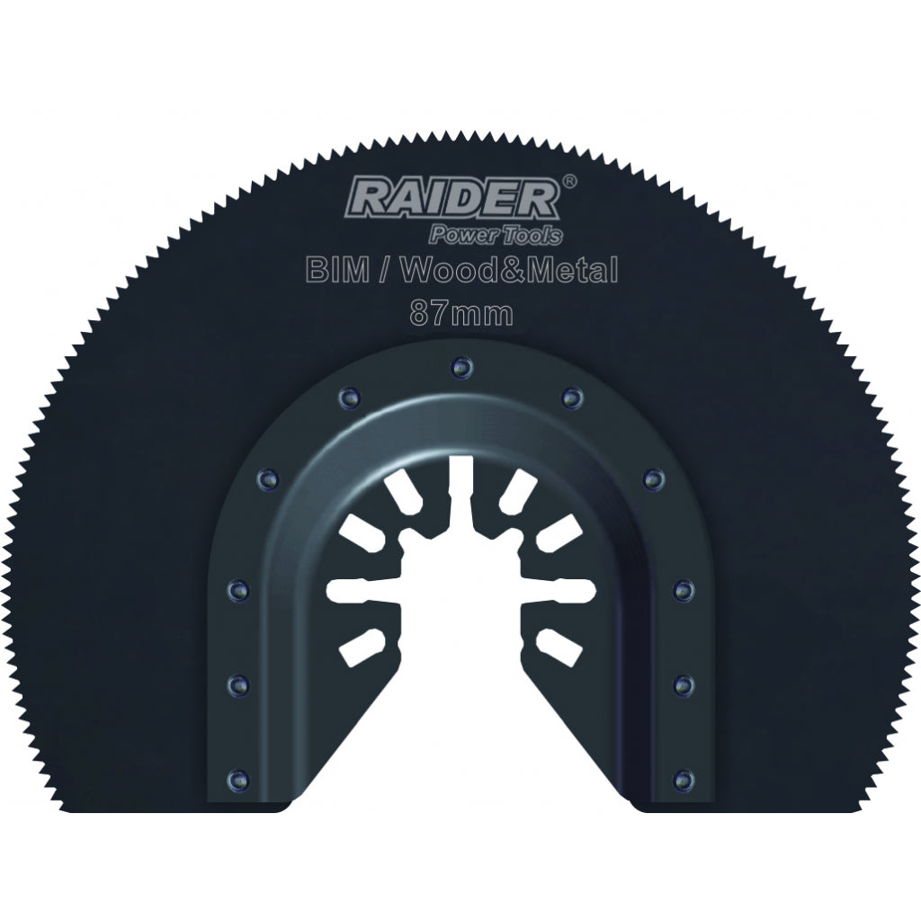 Raider disc unealta multifunctionala pt.lemn  si metal ø87mm CrV OMT R20 - O baterie, multe posibilitati!