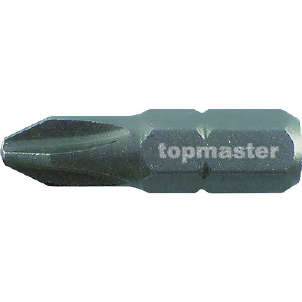 Topmaster set 2 biti PH1 PH2 PH3 x 25mm otel SVCM R20 - O baterie, multe posibilitati!