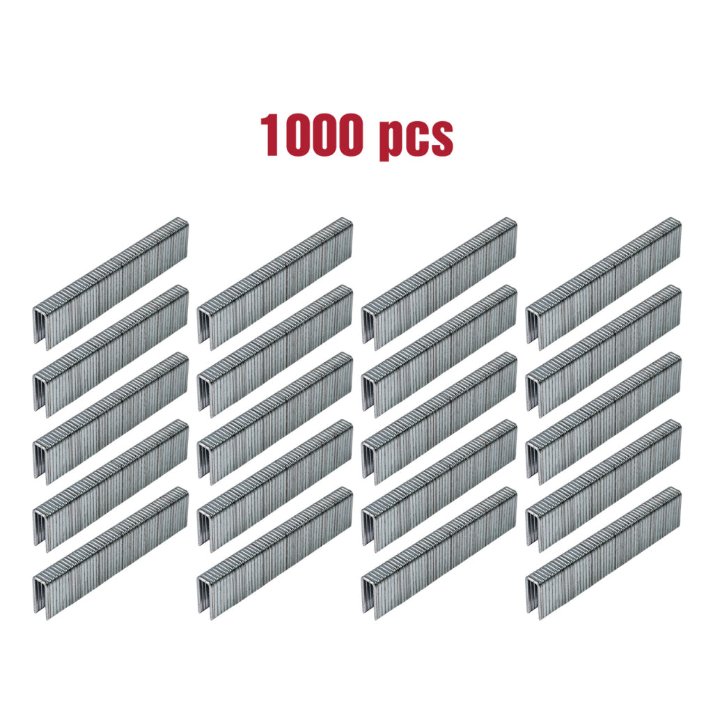 Raider Set 1000 de capse galvanizate tip 55 1.08mm 14-25mm pentru capsator electric R20 - O baterie, multe posibilitati!