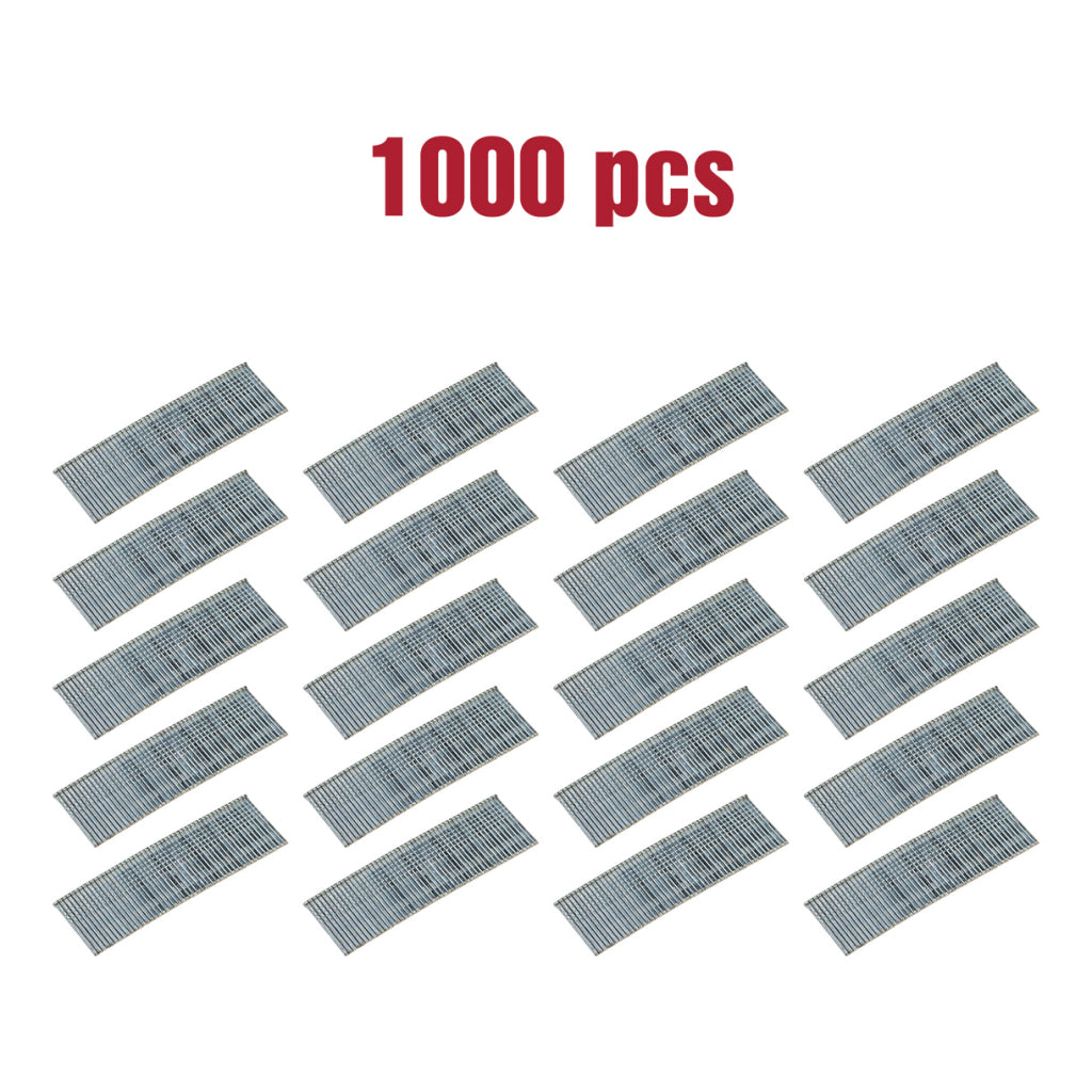 Raider Set 1000 de cuie galvanizate tip 47 1.08mm 15-32mm pentru capsator electric R20 - O baterie, multe posibilitati!