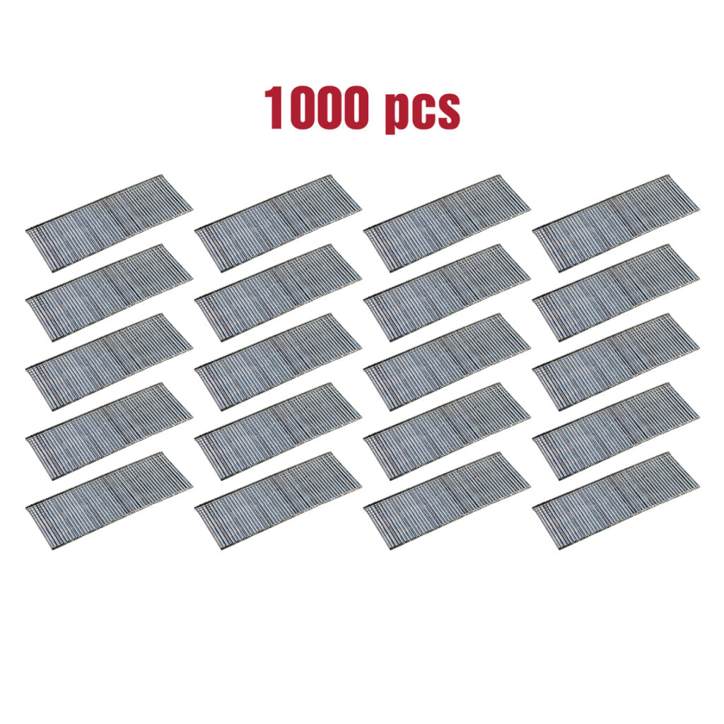 Raider Set 1000 de cuie galvanizate tip 47 1.08mm 15-32mm pentru capsator electric R20 - O baterie, multe posibilitati!
