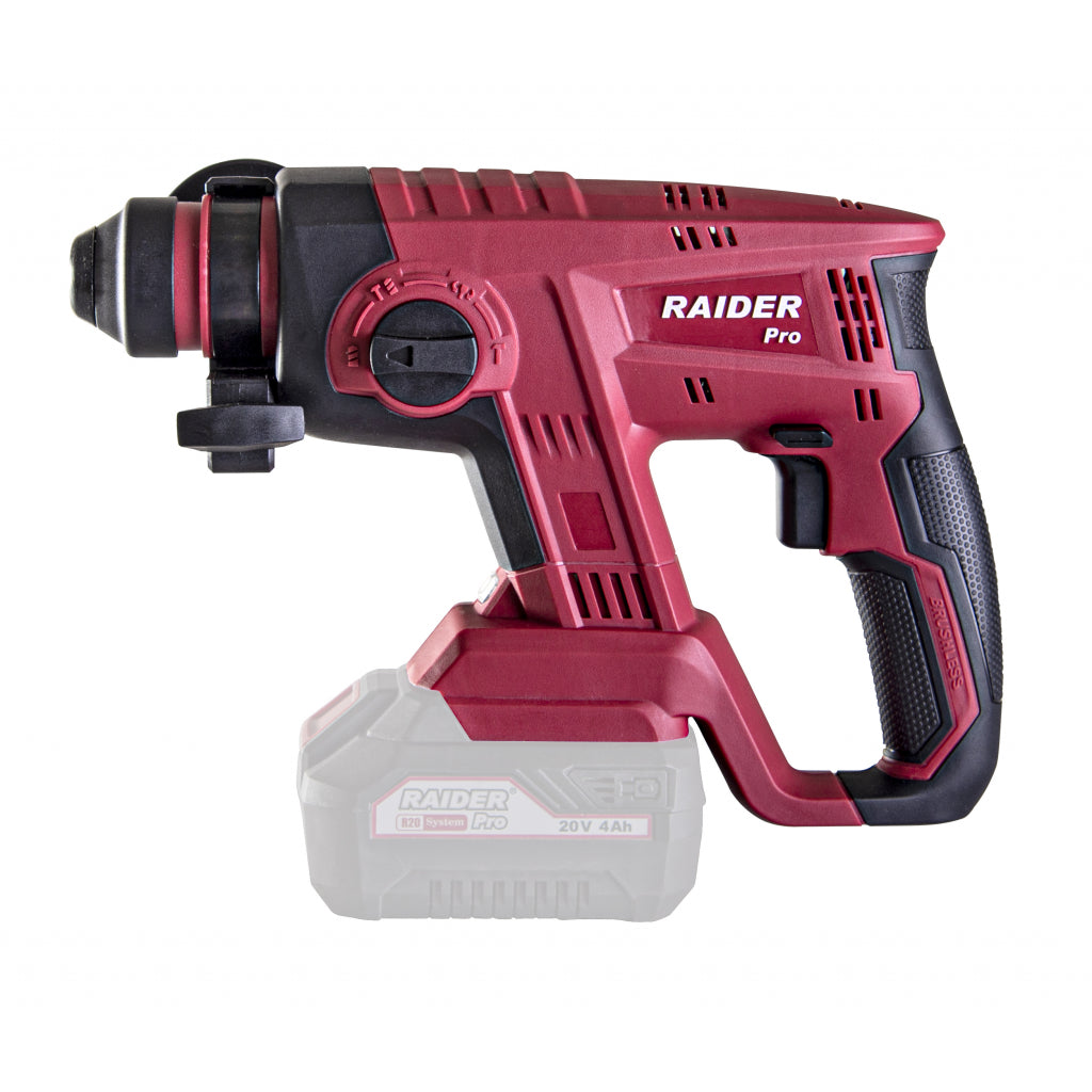 Raider R20 Ciocan Rotopercutor 20V 2.2J SDS+ RDP-SBRH20 Solo R20 - O baterie, multe posibilitati!