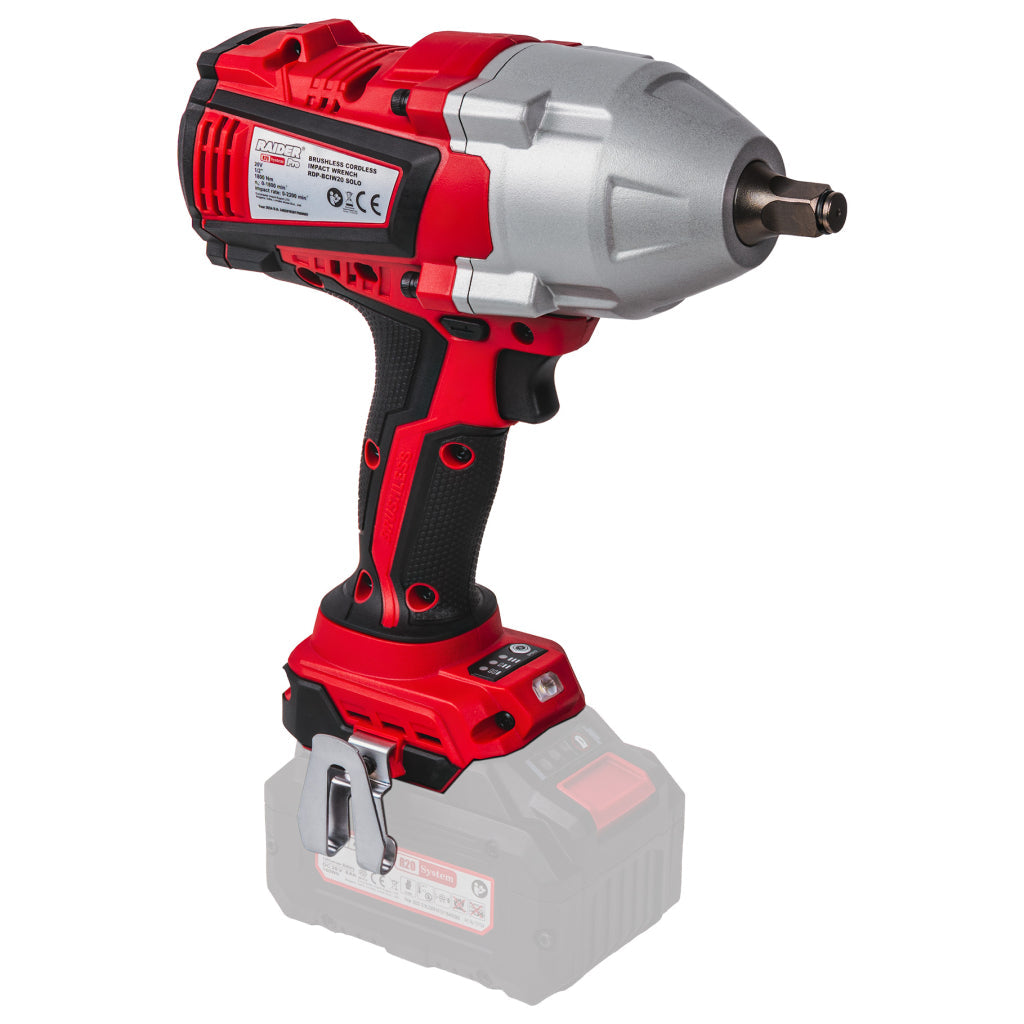 Raider R20 Masina insurubat cu impact 20V 1/2" 1800Nm SOLO RDP-BCIW20 R20 - O baterie, multe posibilitati!