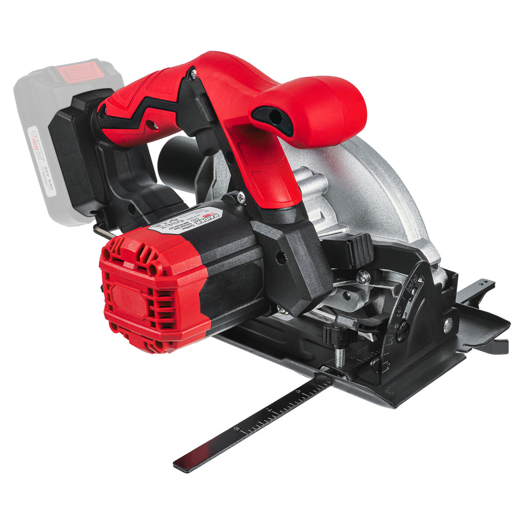 Raider R20 Fierastrau circular de mana 20V Ø165x20mm SOLO RDP-KCS20 R20 - O baterie, multe posibilitati!