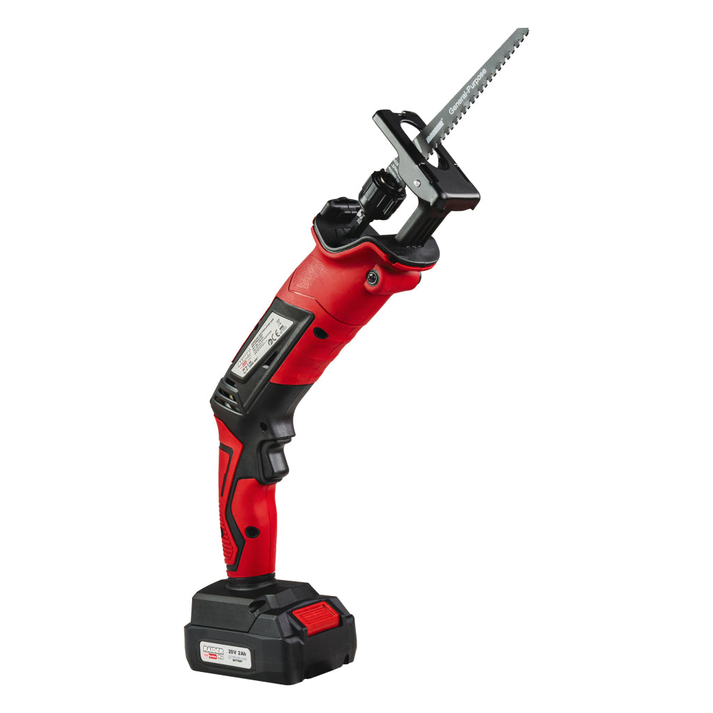 Raider R20 Fierastrau sabie prindere rapida 20V 2.0Ah RDP-KRS20 R20 - O baterie, multe posibilitati!