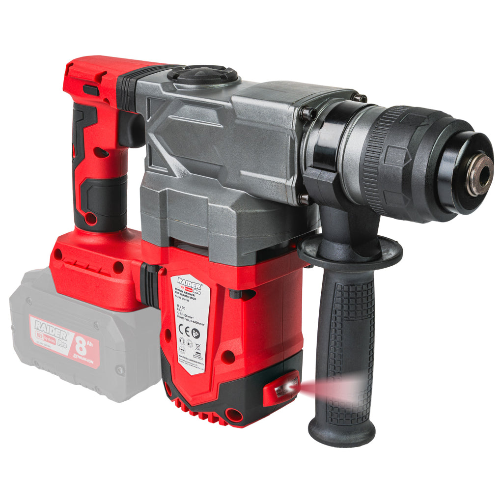 Raider R20 Ciocan rotopercutor SDS 20V SOLO 3J RDP-YBRH20 R20 - O baterie, multe posibilitati!
