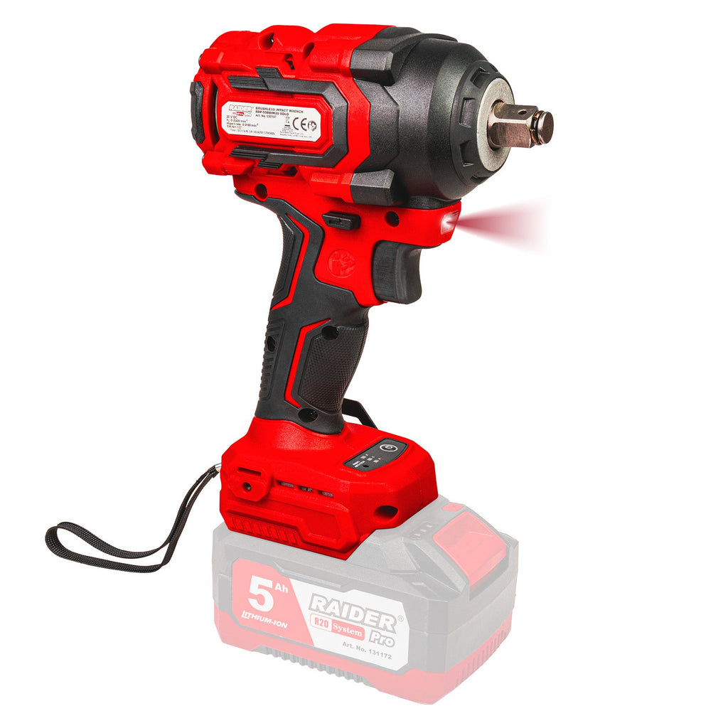 Raider R20 Masina insurubat cu impact 20V 1/2" 900Nm SOLO RDP-90BBIW20 R20 - O baterie, multe posibilitati!