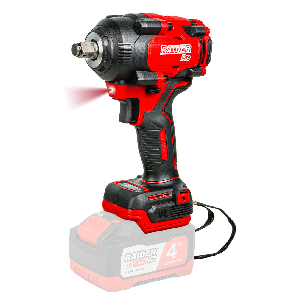 Raider R20 Masina insurubat cu impact 20V 1/2" 900Nm SOLO RDP-90BBIW20 R20 - O baterie, multe posibilitati!