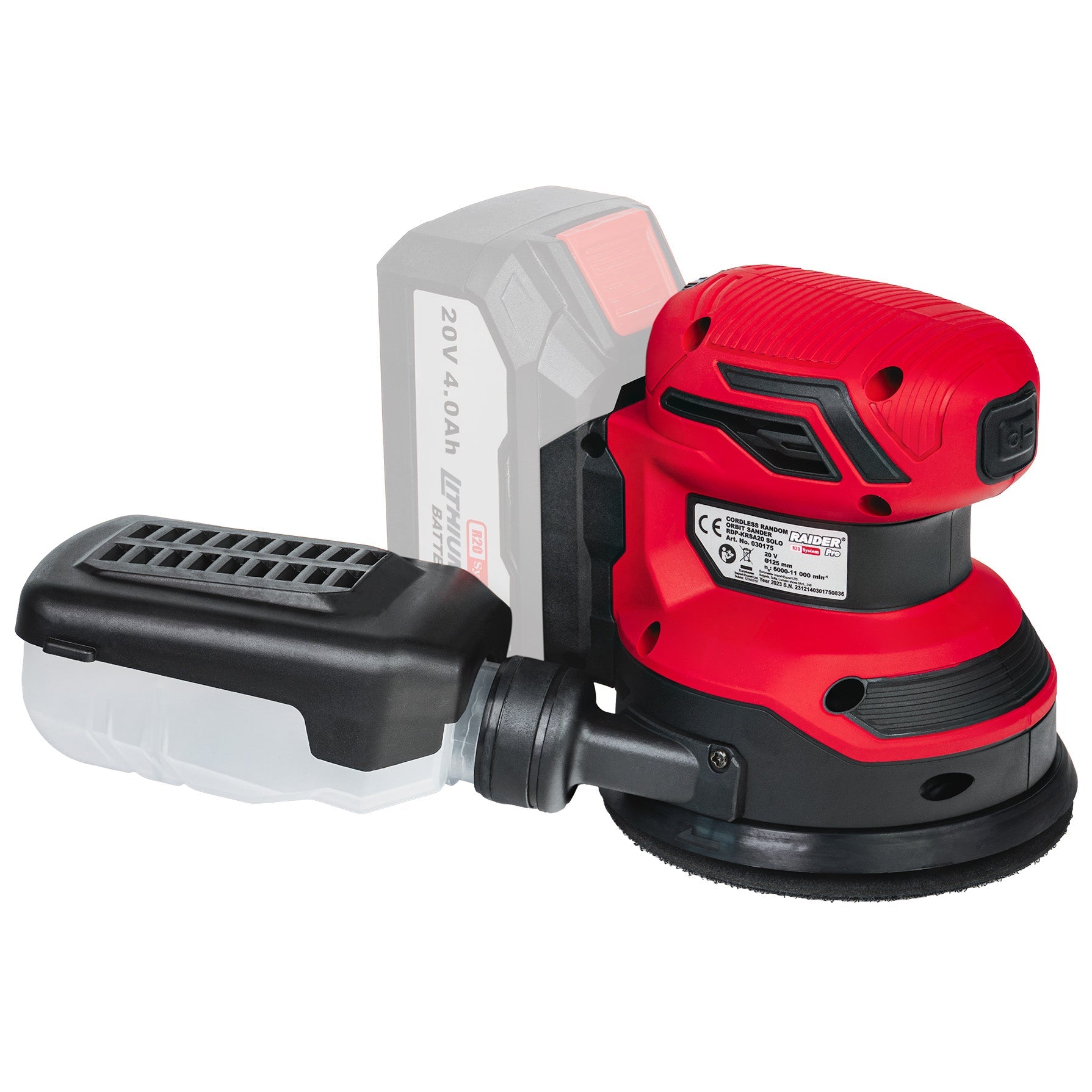 Raider R20 set rindea si 2 slefuitorare 2.0 + 4.0Ah + Accesorii RDP-BXS11 R20 - O baterie, multe posibilitati!