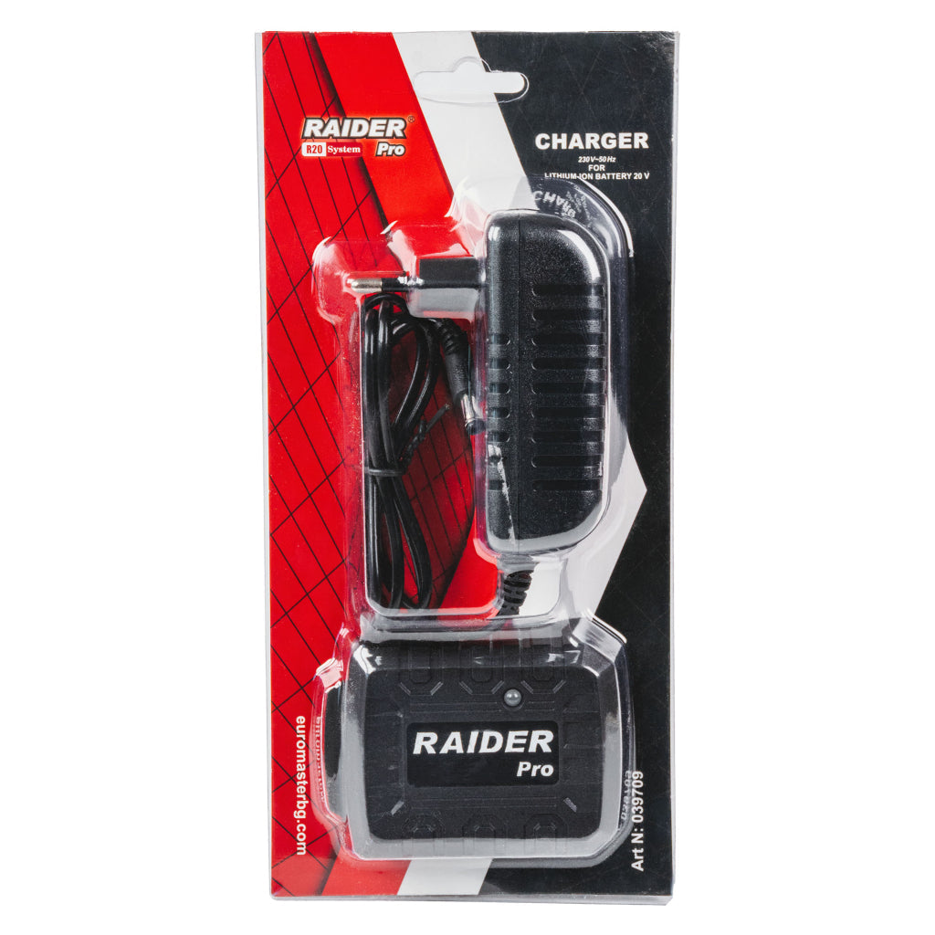 Raider R20 Incarcator pentru acumulator 20V R20 - O baterie, multe posibilitati!