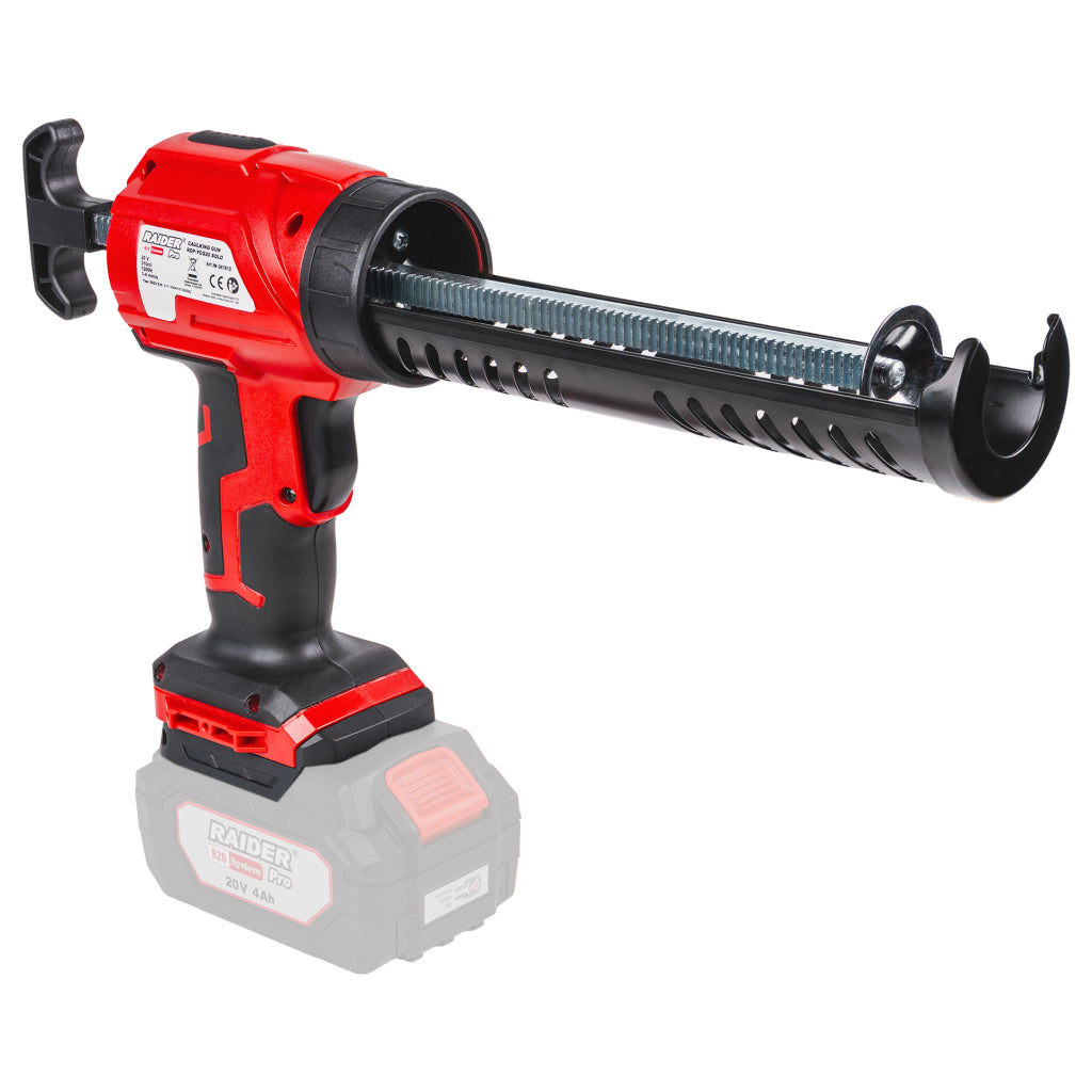 R20 Pistol silicon 20V 310ml 1200N viteza variabila SOLO RDP-YCG20Raider R20 - O baterie, multe posibilitati!