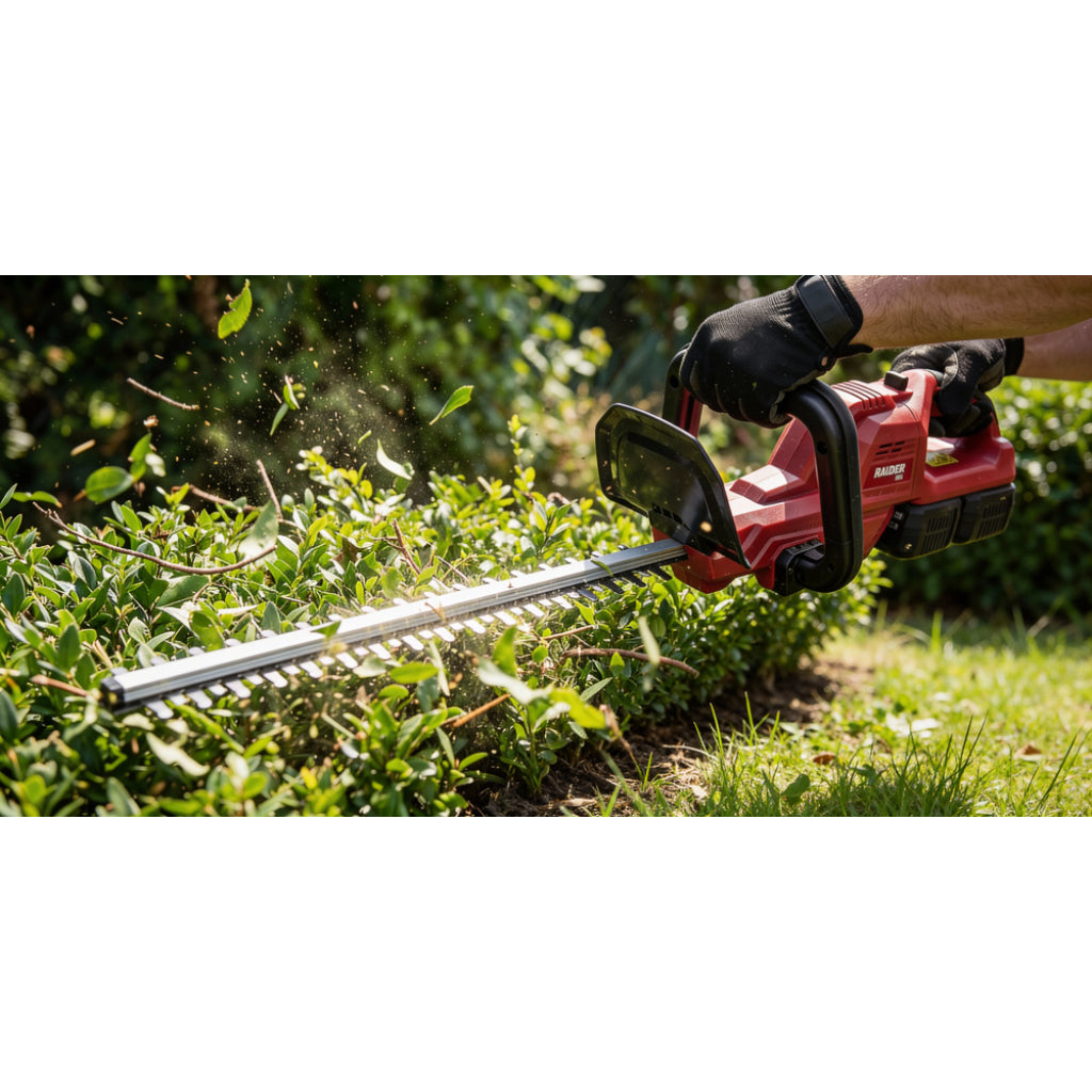 Raider R20 Trimmer gard viu 20V 51cm 15mm SOLO RDP-SCHT20 R20 - O baterie, multe posibilitati!