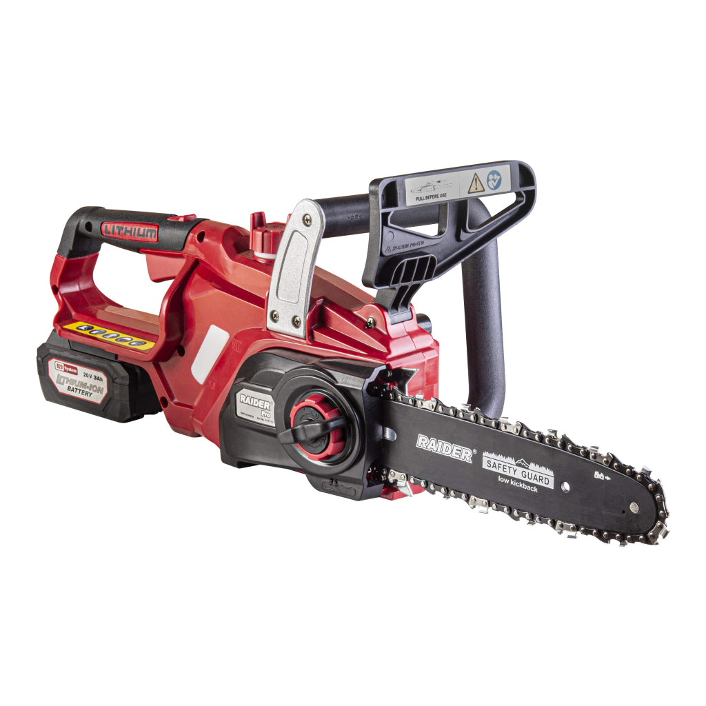 Raider R20 Fierastrau electric cu lant si lama 20V 250mm 3.0Ah RDP-SCS20 R20 - O baterie, multe posibilitati!