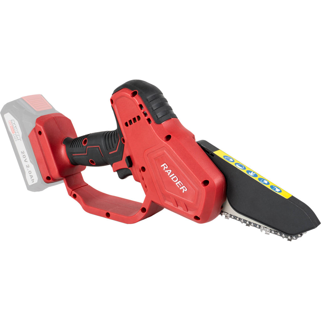 Raider R20 Fierastrau de gradina cu lant si lama 20V 100mm SOLO RDP-GP20 R20 - O baterie, multe posibilitati!
