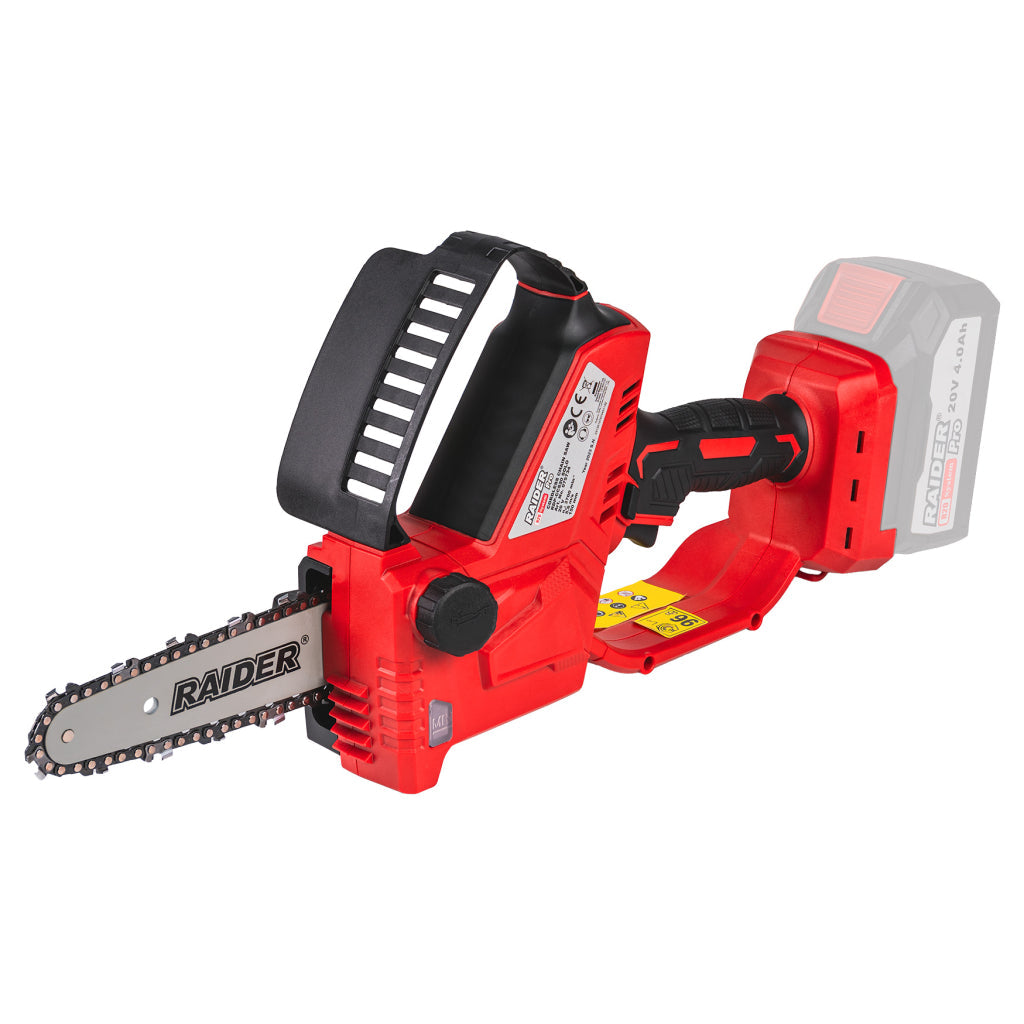 Raider R20 Fierastrau de gradina cu lant si lama 20V 150mm SOLO RDP-CCS20 R20 - O baterie, multe posibilitati!
