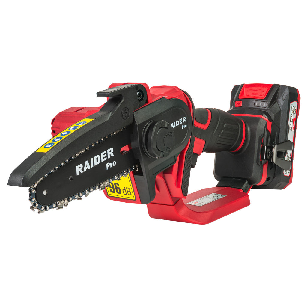 Raider R20 Fierastrau de gradina cu lant si lama 20V 120mm 2.0Ah RDP-YGP20 R20 - O baterie, multe posibilitati!