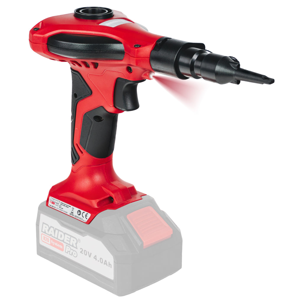 Raider R20 Pompa de aer si suflu cu presiune 20V 7 bari 670L/min SOLO RDP-JAP20 R20 - O baterie, multe posibilitati!