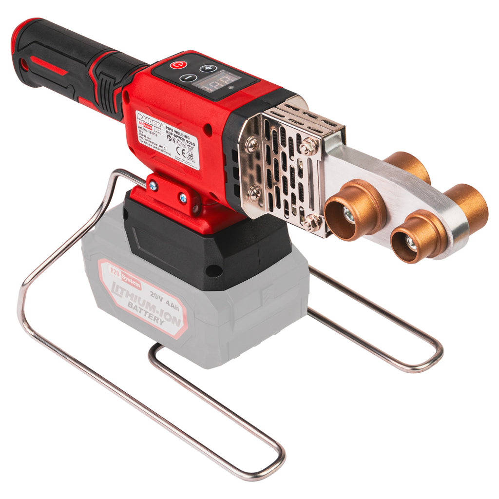 Raider R20 Set sudura PPR 340°C 3 bacuri Ø20-32mm SOLO RDP-BPW20 R20 - O baterie, multe posibilitati!