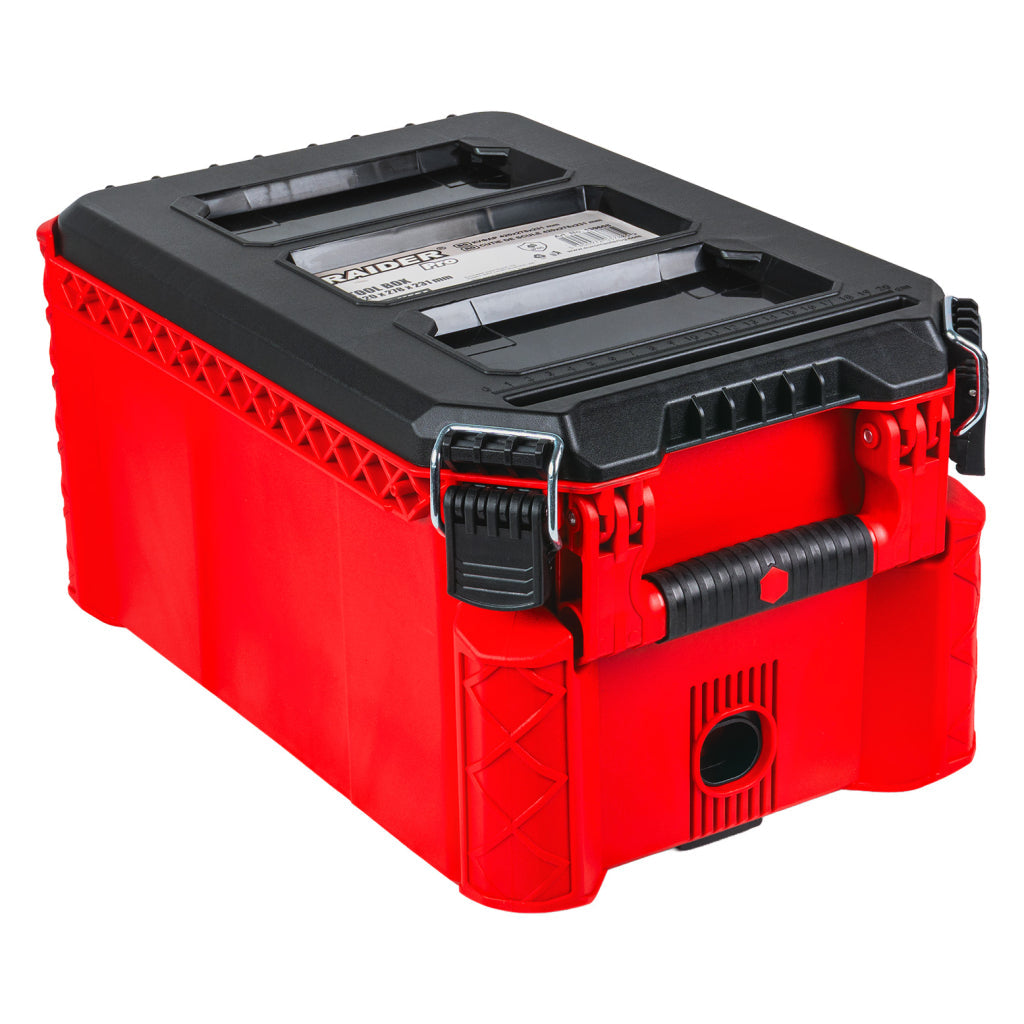 Raider cutie pentru sistem depozitare modular 420x278x231mm IP65 RDP-MSS4 R20 - O baterie, multe posibilitati!