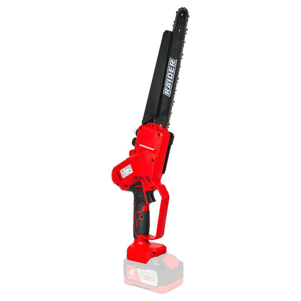 Raider R20 Fierastrau de gradina cu lant si lama 20V 254mm SOLO RDP-RBCS20 R20 - O baterie, multe posibilitati!