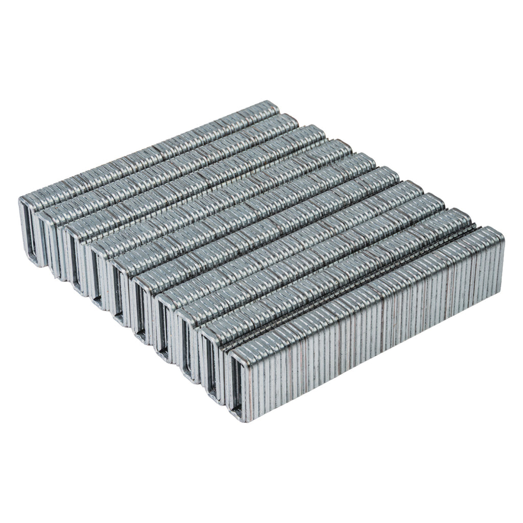 Raider Set 1000 de capse galvanizate tip 55 1.08mm 14-25mm pentru capsator electric R20 - O baterie, multe posibilitati!