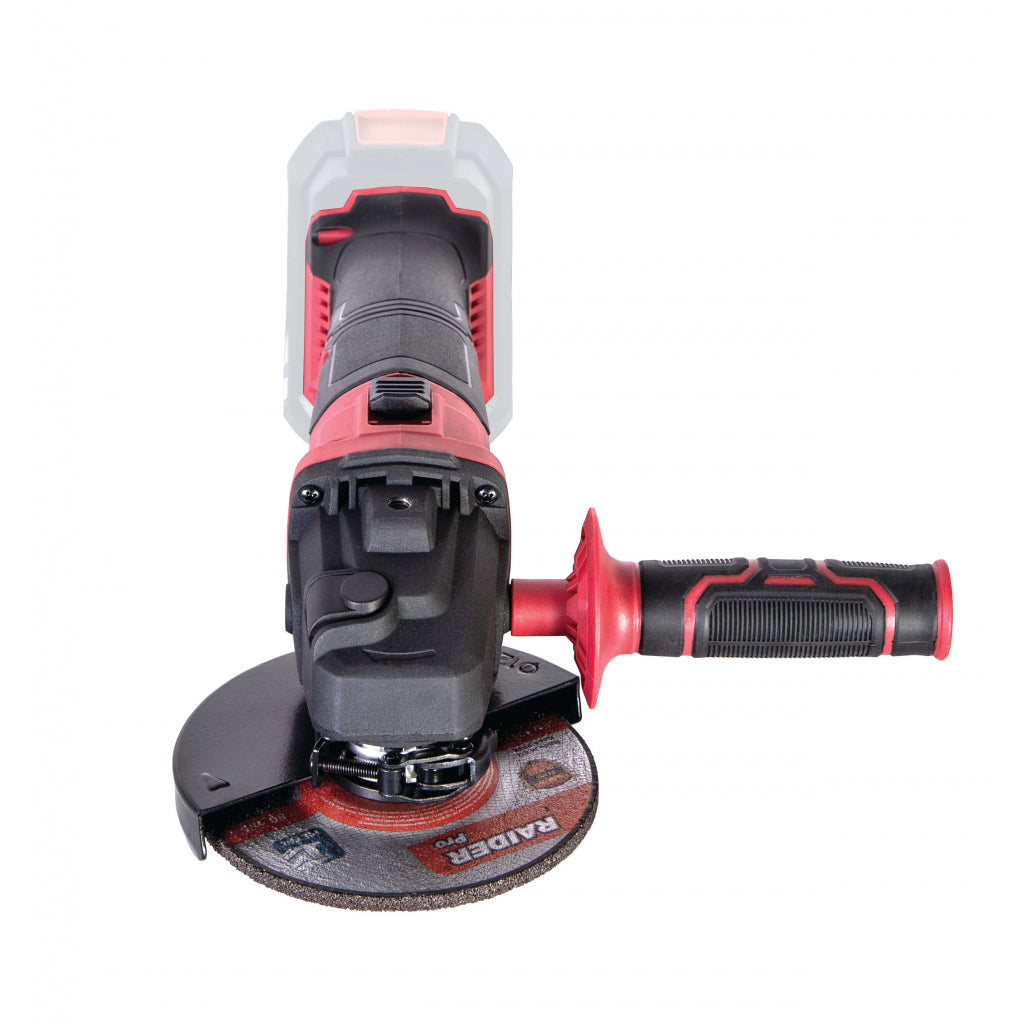 Raider R20 Polizor unghiular Ø125mm 20V SOLO RDP-SAG20 R20 - O baterie, multe posibilitati!