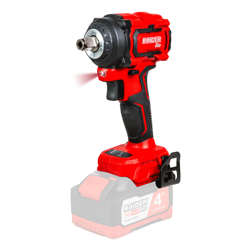 Raider R20 Masina insurubat cu impact 20V 1/2" 550Nm SOLO RDP-55BCBIW20 R20 - O baterie, multe posibilitati!