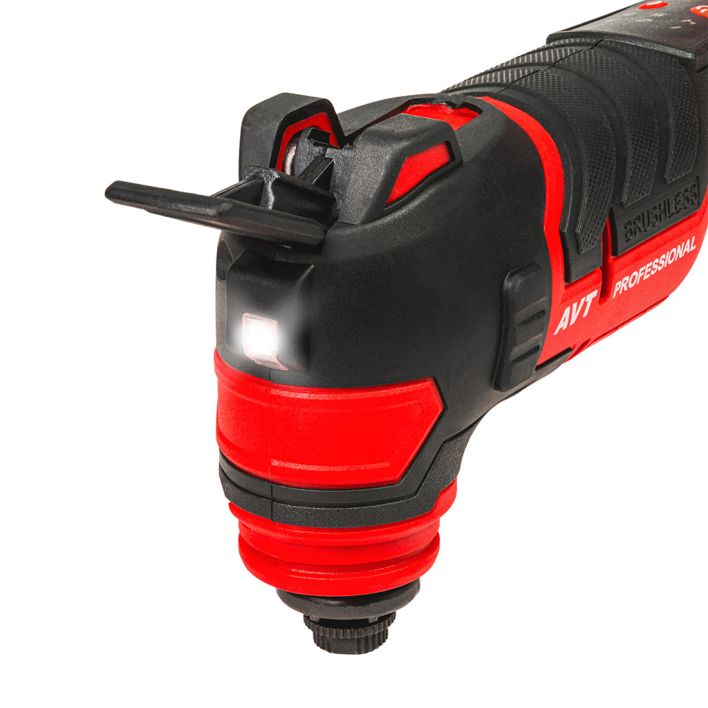 Unealtă Multifuncțională Oscilantă Brushless Raider Pro R20 RDP-BOMT20, 20V, Solo, Valiză Transport R20 - O baterie, multe posibilitati!