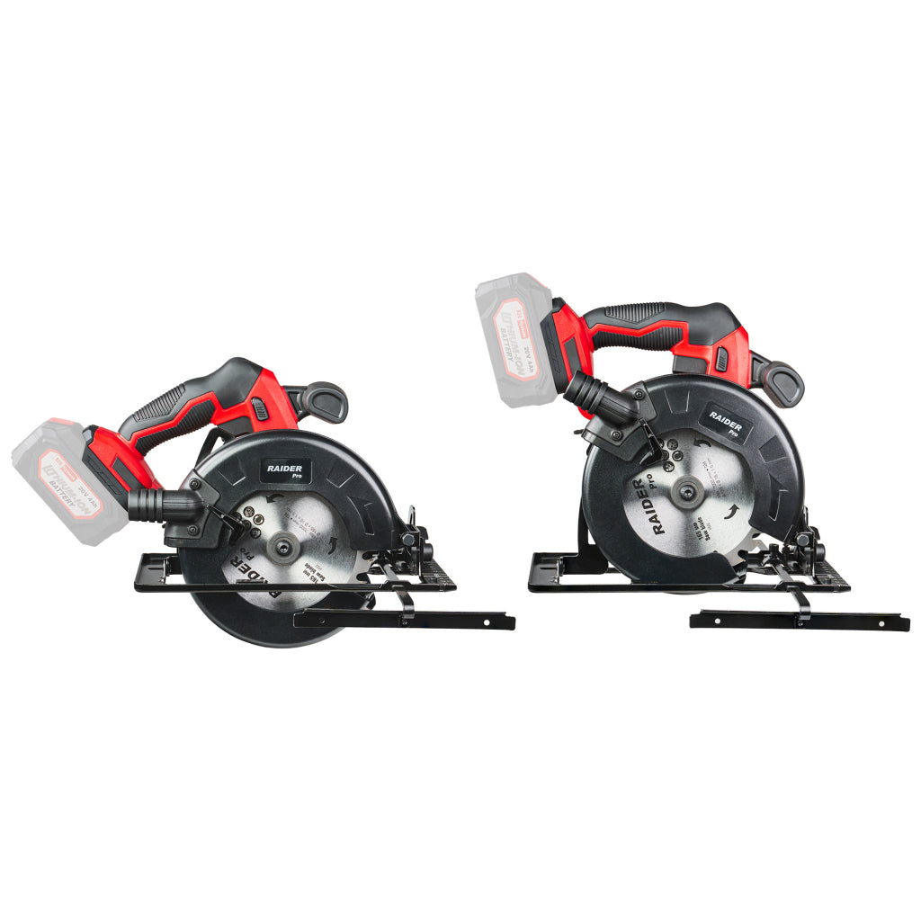 Raider R20 Fierastrau circular de mana Ø165x20mm SOLO RDP-YCS20 R20 - O baterie, multe posibilitati!