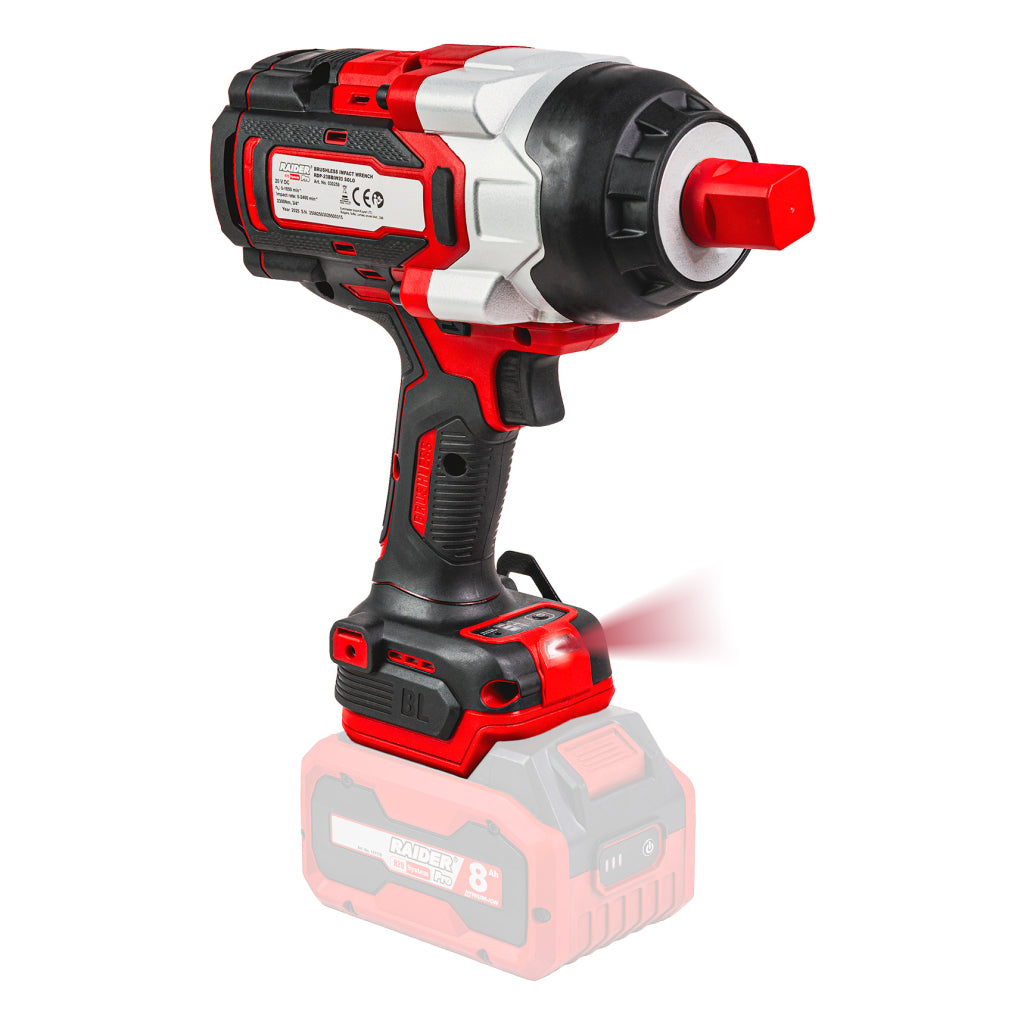 Raider R20 Masina insurubat cu impact 20V 3/4" 2300Nm SOLO RDP-23BBIW20 R20 - O baterie, multe posibilitati!