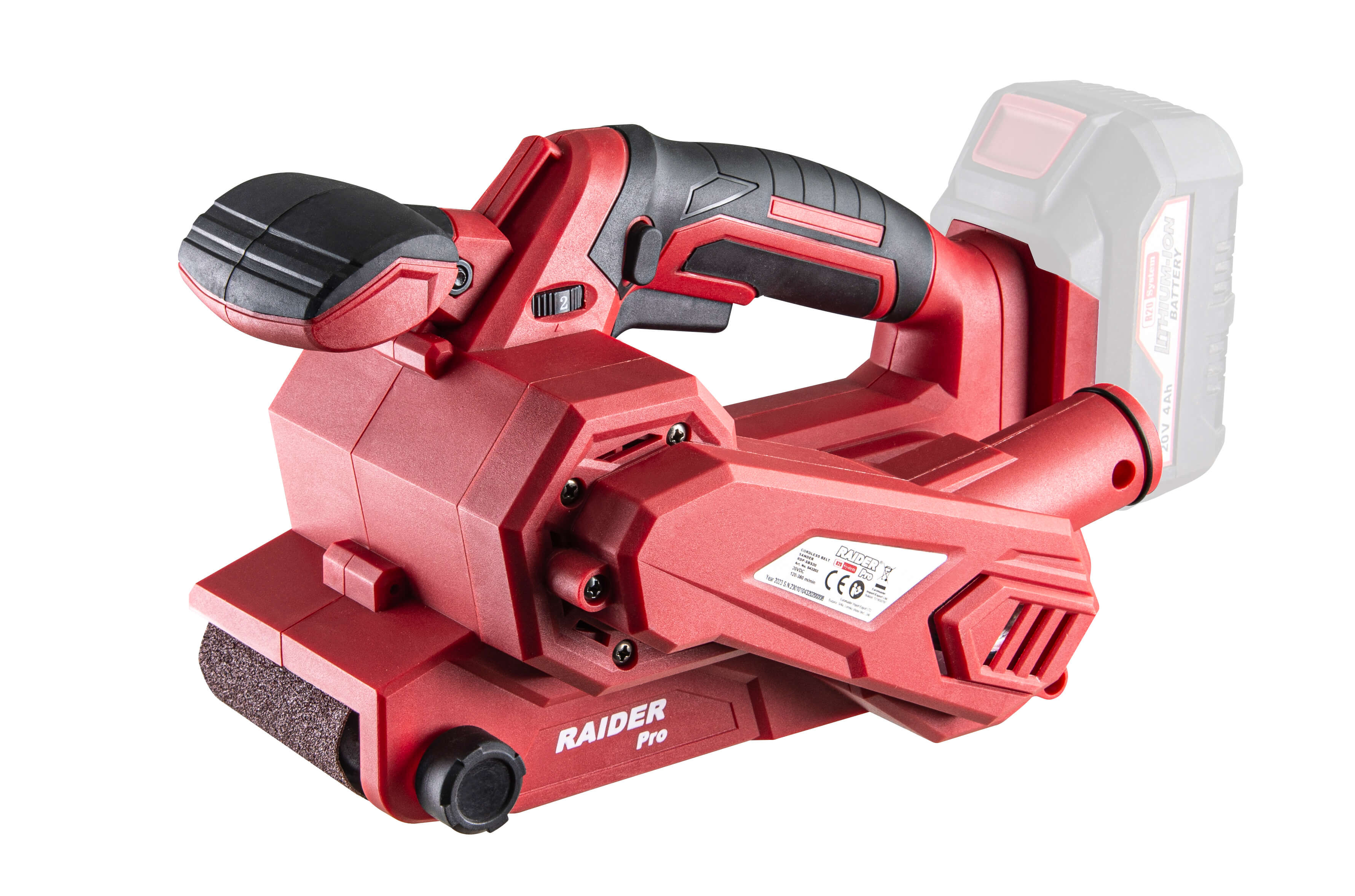 Raider R20 set rindea si 2 slefuitorare 2.0 + 4.0Ah + Accesorii RDP-BXS11 R20 - O baterie, multe posibilitati!