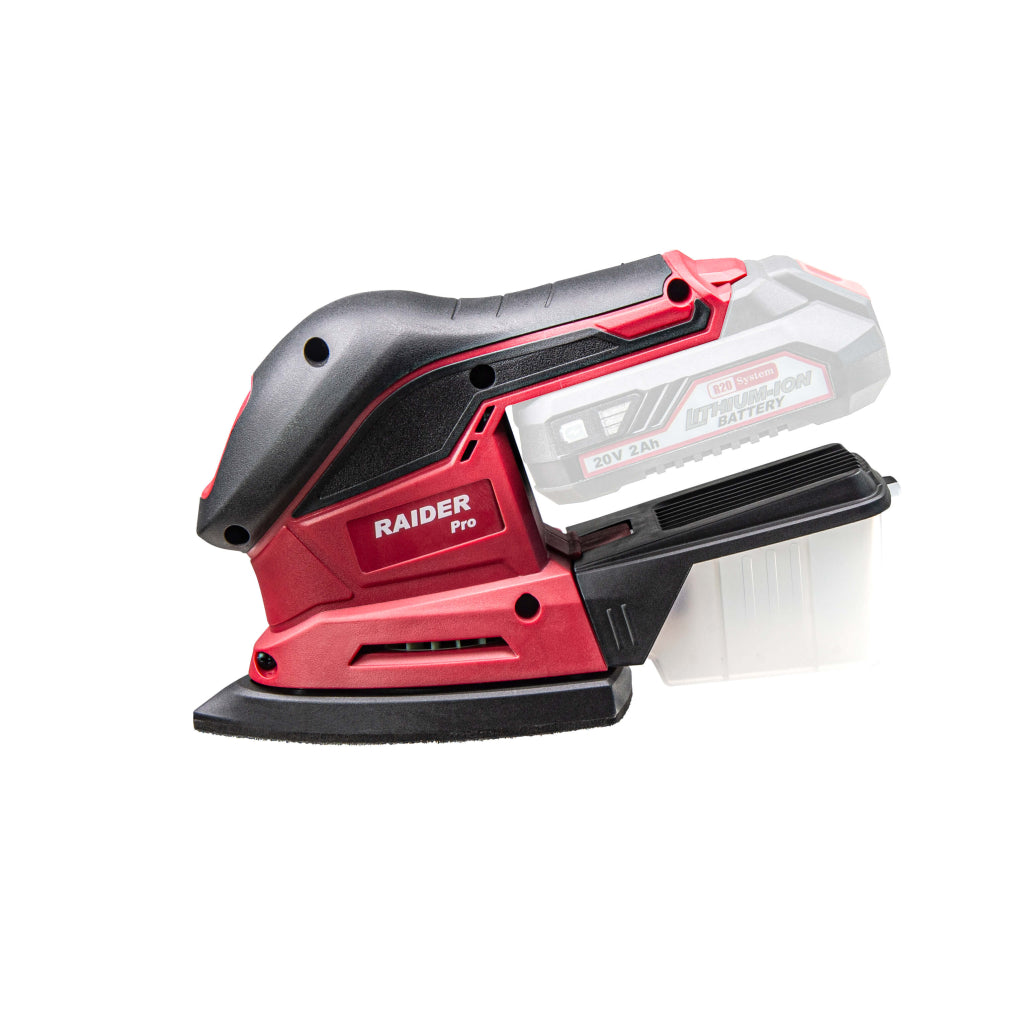Raider R20 Slefuitor multifunctional 20V 148x101 SOLO RDP-SMSA20 R20 - O baterie, multe posibilitati!