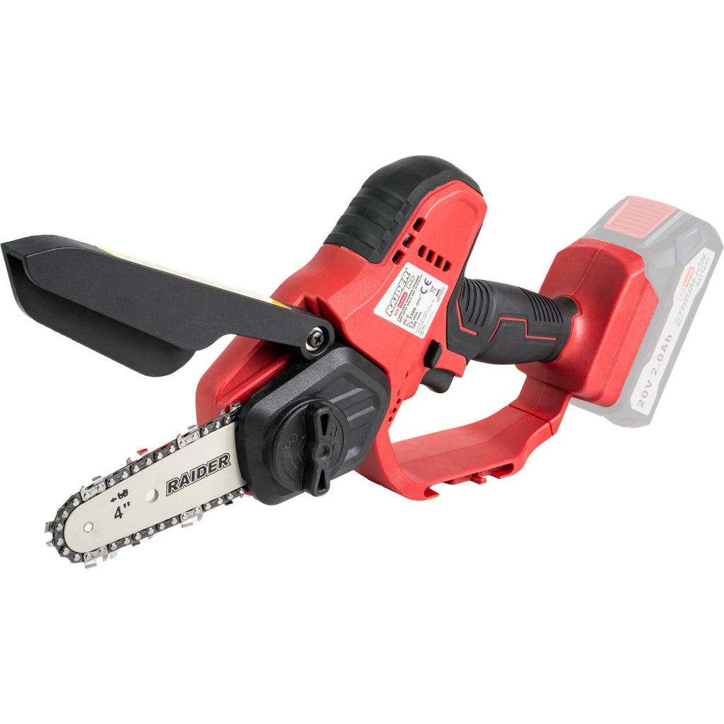 Raider R20 Fierastrau de gradina cu lant si lama 20V 100mm SOLO RDP-GP20 R20 - O baterie, multe posibilitati!