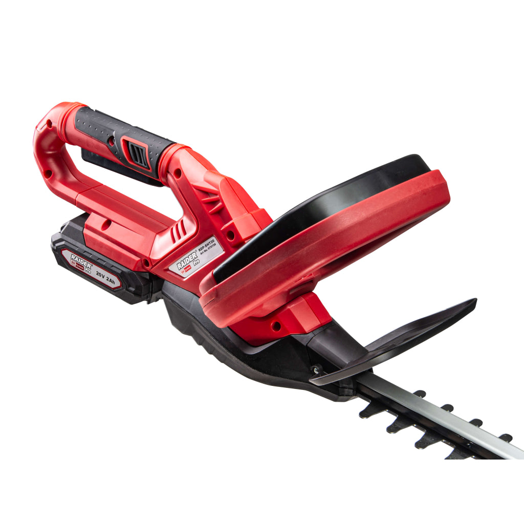 Raider R20 Trimmer gard viu 20V 56cm 14mm 2.0Ah RDP-SHT20 R20 - O baterie, multe posibilitati!