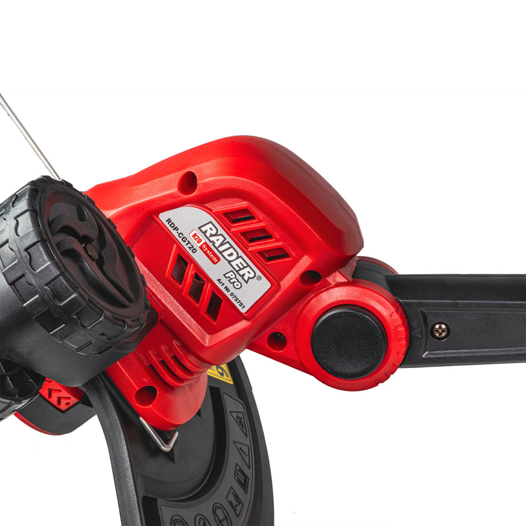 Raider R20 Trimmer gazon 20V 300mm 2.0Ah RDP-CGT20 R20 - O baterie, multe posibilitati!