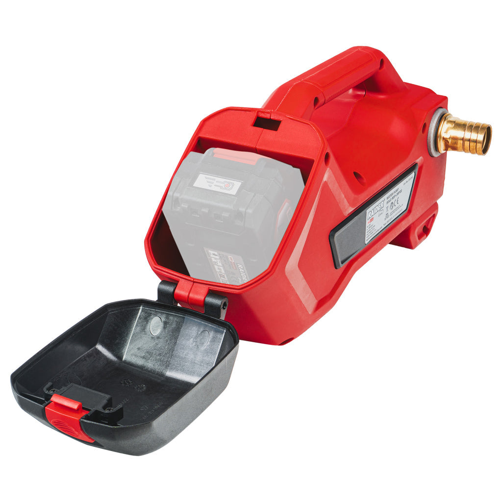 Raider R20 Pompa de transfer apa-motorina-ulei 20V 48L/min 22m SOLO RDP-JWP20 R20 - O baterie, multe posibilitati!
